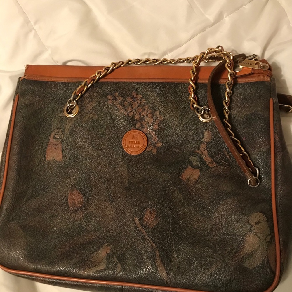 Vintage Pierre Balmain Large Handbag